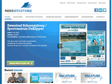 Tablet Screenshot of mdh-uitgeverij.nl